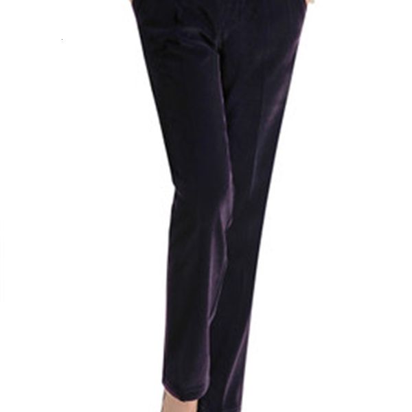 

2021 size 3xl add velvet high-quality female high-waist ladies officepants fall winter pants straight li5z, Black;white