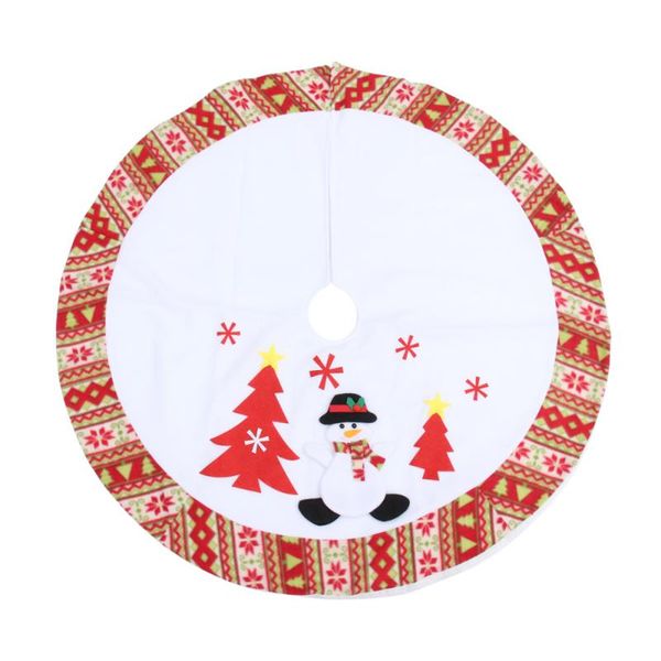 

christmas decorations 1pc xmas tree skirt decorative beautiful delicate unique cushion apron mat for festival party