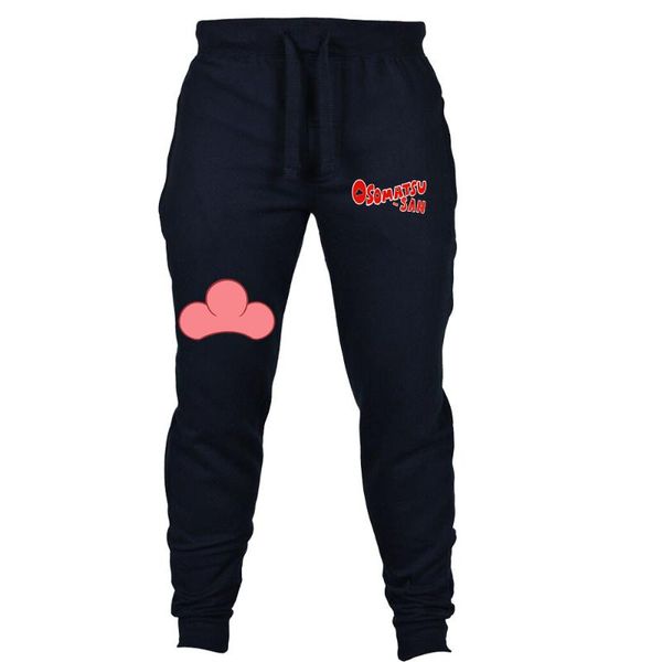 

anime osomatsu-san pants cosplay pants sweatpants men leisure men's fitness bodybuilding fitness joggers casual cotton, Black