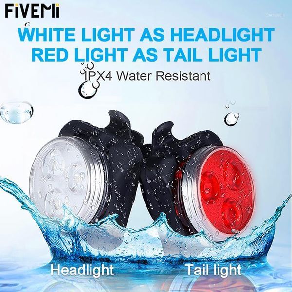 

super light charging taillight outdoor headlight front tail usb rechargeable cycling rear bicycle light mountain bike1