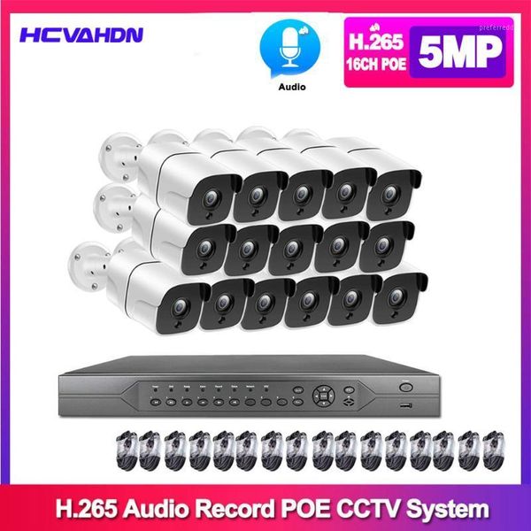 

systems 16ch 5mp poe nvr cameras kit outdoor ip camera audio record onvif ftp cctv security system video surveillance kit1