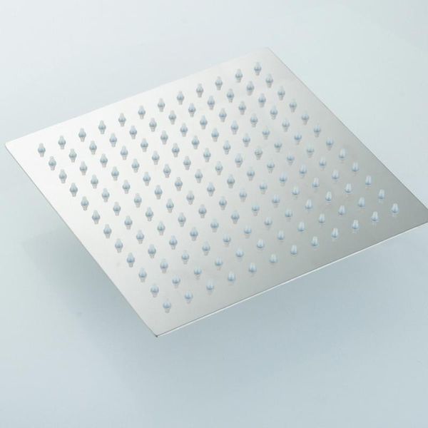 

бесплатная доставка 30 см 30см квадратная нержавеющая сталь ультра тонких душевых головок. 12-дюймовый ливень осадков