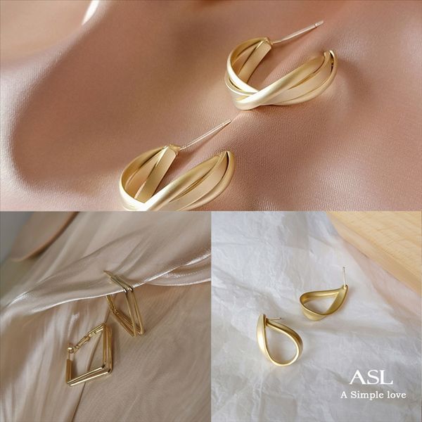 

17m s'steel pearl shell серьги серьги стерлингового серебра для серьги стад женщины роскошные геометрические золотые сервы пенджиент plata l, Golden