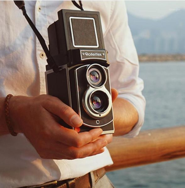 

mint rolleiflex instant camera twin-lens instant camera use instax mini film1