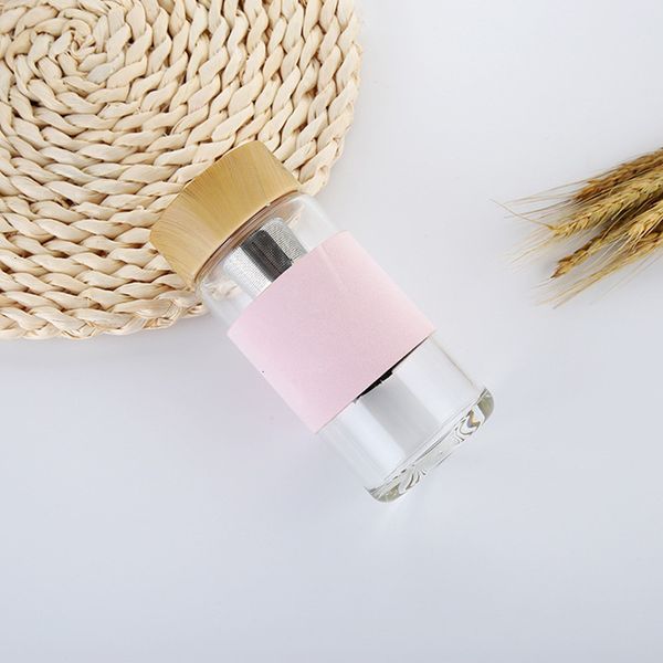 

bottle tea infuser glass tumbler stainless steel filter portable sport leak proof drinking water for bottles with cover 1 n7ao7