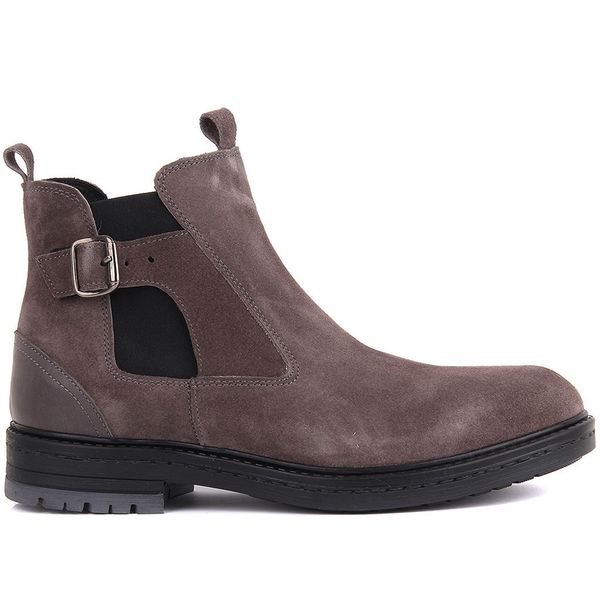

men-sailing-laker suede boots qmkv, Black