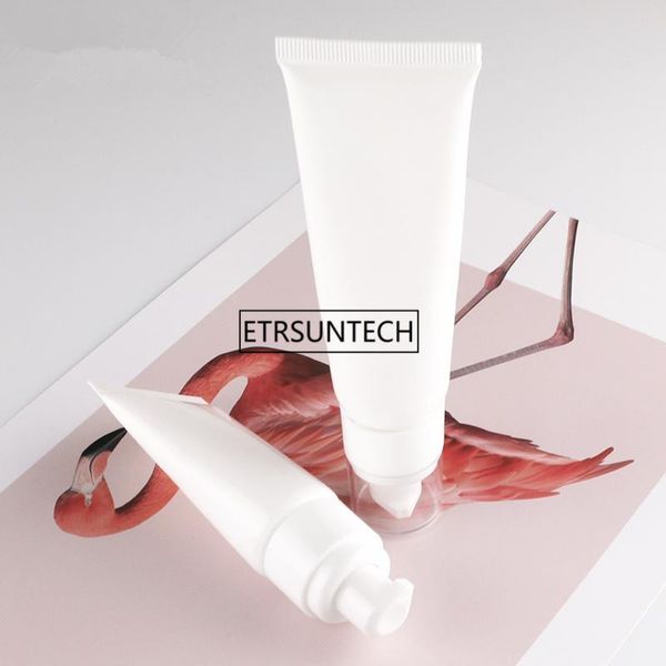

storage bottles & jars 100pcs/lot 30g 50g vacuum plumbing hose hand cream white soft tube cosmetic containers empty tubes f2387