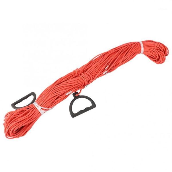

nylon rope, multifunctional nylon rope. measuring rope for playground. use engineering ruler1, Black;white