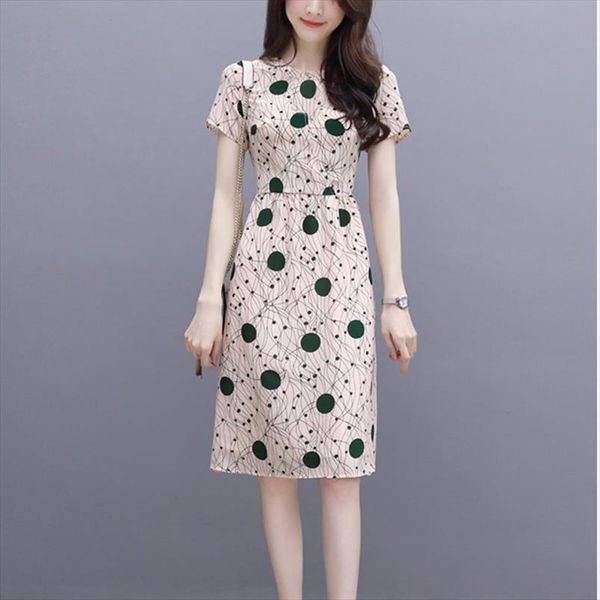 

женские летние платье dot print с коротким рукавом вскользь boho платья дамы элегантные винтажные вечеринки платья vestidos, Black;gray