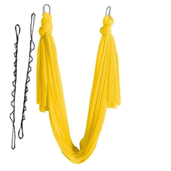 

resistance bands full set anti-gravity aerial yoga hammock fabric swing trapeze inversion exercises device home gym hanging belt device1