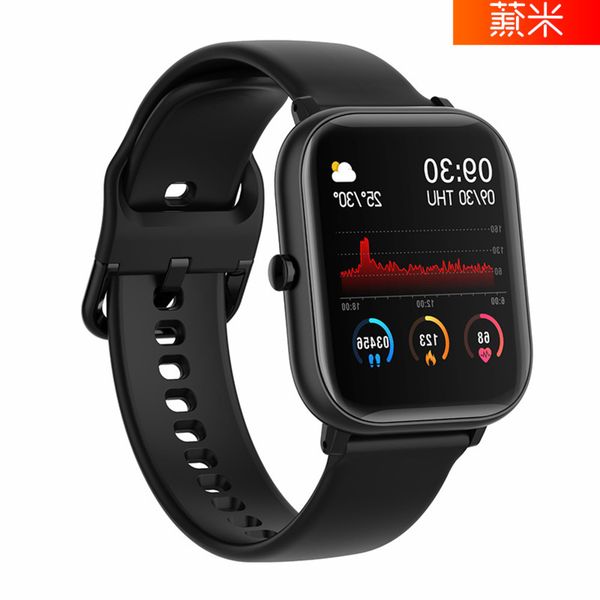 

new p20 smart bracelet color screen ip67 font sports watch heart rate music c