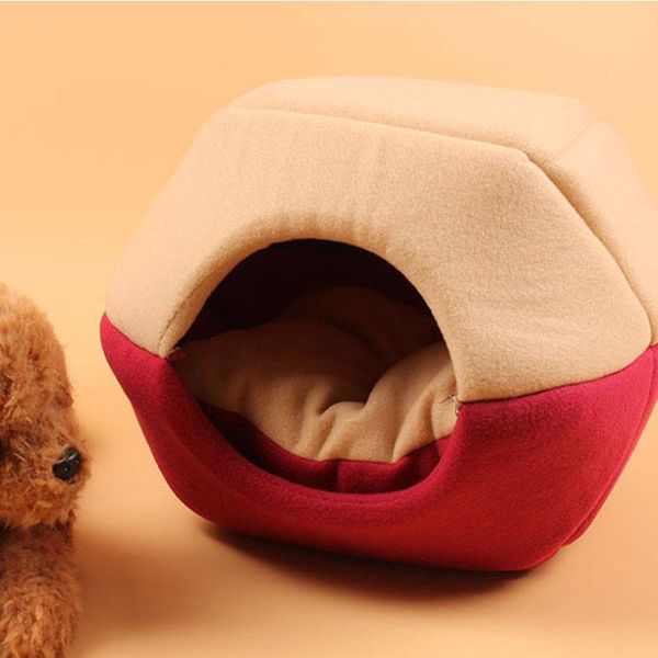 

winter cat dog bed дом складной мягкий теплые животные puppy пещера спального коврик pad nest питомник питомцы eig88