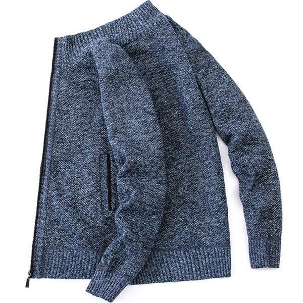 

thick sweatercoat fashionable male cardigan sweater fine fit jumpers casual winter sweatshirt ta32, White;black