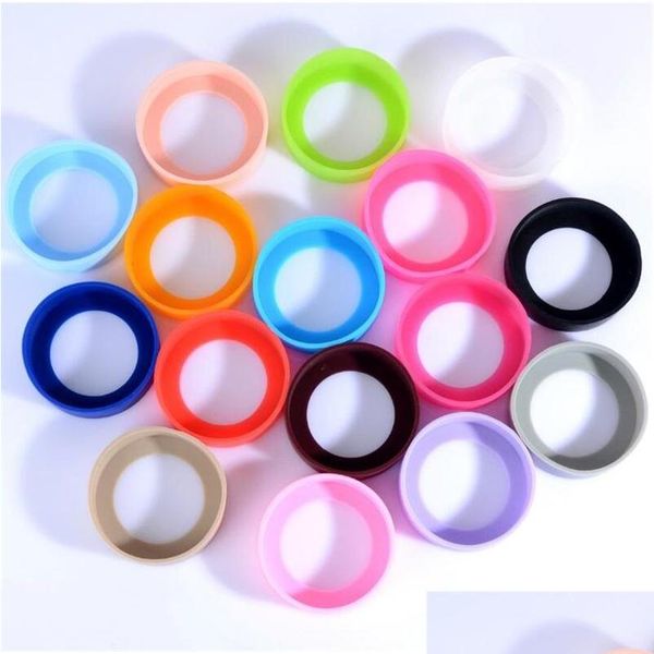 

cup bottom protective cover round sile anti-slip bottom mats for bottle mug tumbler protec jllajv sport777