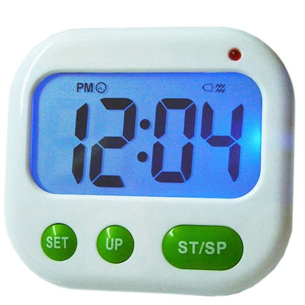 

цифровой жк-дисплей 24 часа время обратного отсчета таймер кухня яйцо кухня исследование подсветка музыка вибрация настольный настольный ком