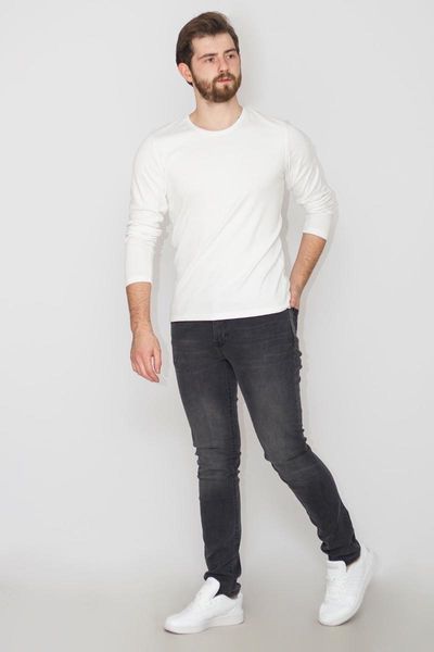 

men's jeans koton male gray jean pants, Blue