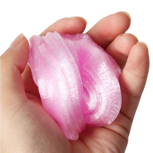 

decompression toys kid toys creative star clay stained liquid glass crystal clear playdough 2020 selling venting toys