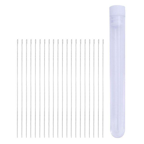 

20x beading needles jewelry pins threading tools dy jewelry making accessory 80mm needles 20x beading wmtdiv mywjqq