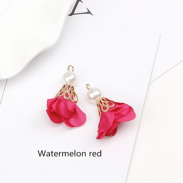 

10pc mini pearl flower tassels for boho jewelry diy craft tassels making supplies bracelet necklace earring finding accessories h wmtsud