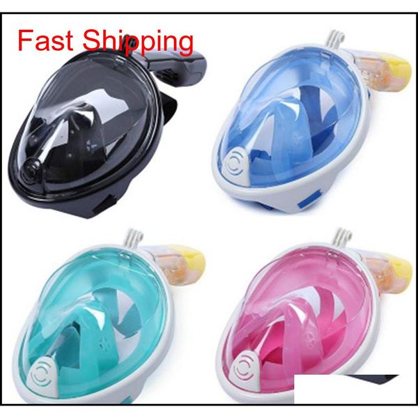 

teenager diving mask underwater scuba anti fog full face diving mask snorkeling set with anti-skid ring snorkel mask zza1127 -1 o94nz
