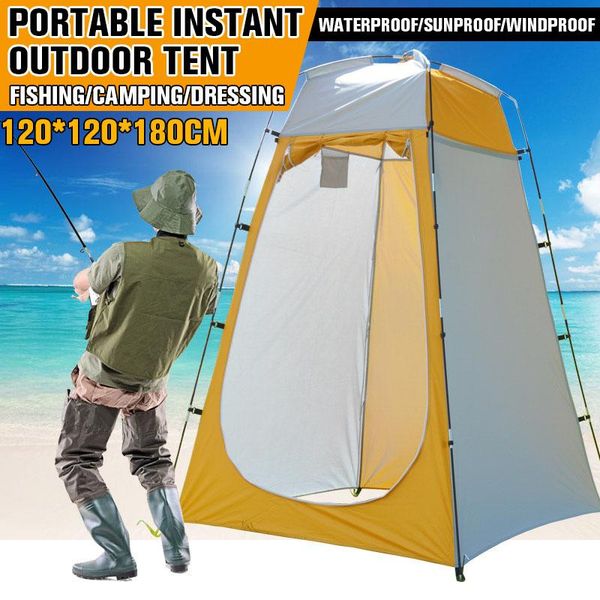 

tents and shelters portable privacy shower toilet camping open up tent camouflage anti uv function outdoor dressing pography