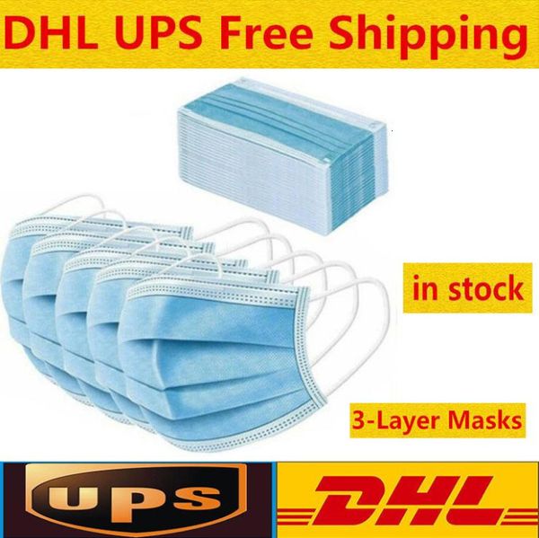 

disposable 50pcs 3-layer face protection and personal health mask