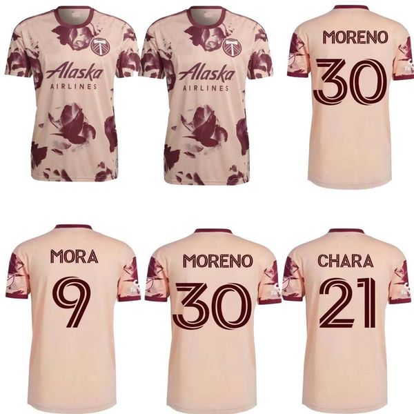 

22 23 portland timbers soccer jerseys blanco chara mora 2022 2023 valeri niezgoda clark football shirt williamson paredes ebobisse men unifo, Black;yellow