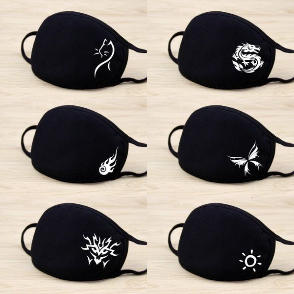 

stock dhl fast ship winter child in christmas designer face washable printing funny cotton mask