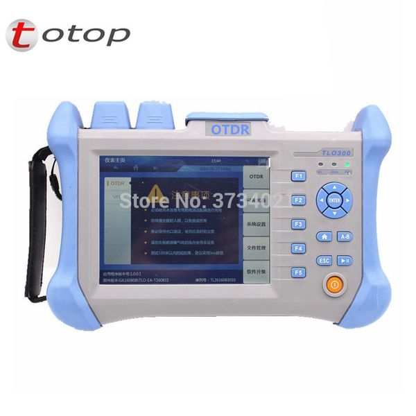 

tlo-300 optical time domain reflectometer 120km, integrated vfl 10mw, 5.6 inch touch screen tlo 300 otdr, english version