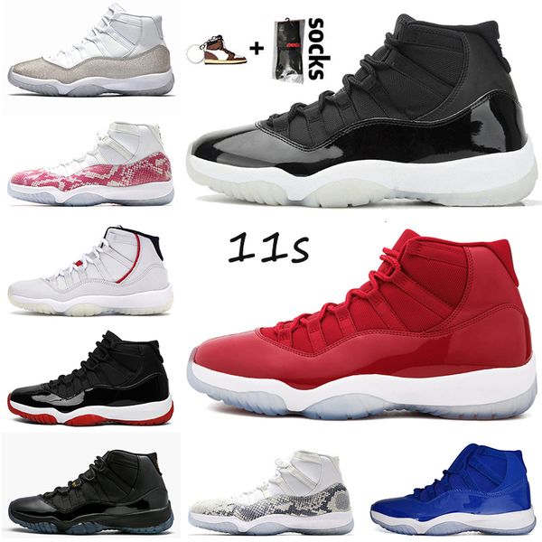 

selling 2021 men basketball shoes satin\r\r cool grey jumpman 11 11s bred concord blue women trainers 36-47, White;red