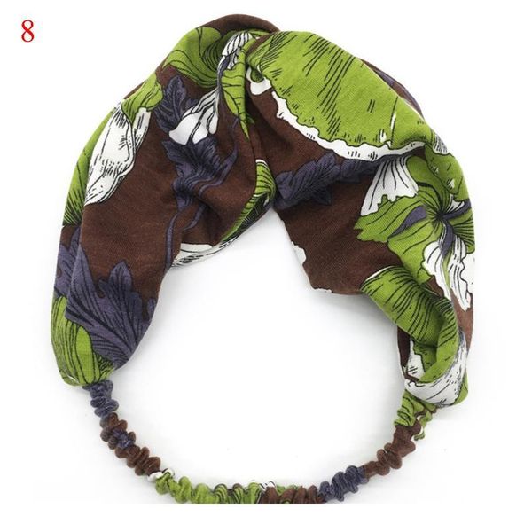 

boho headbands twisted knotted floral elatic hairbands headband wide turban hair band bandanas headdress turban yoga jllnwv