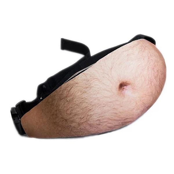 

yesello 3d pu waist bag fanny pack men's ladies wallet mobile phone belly package travel organizer bags