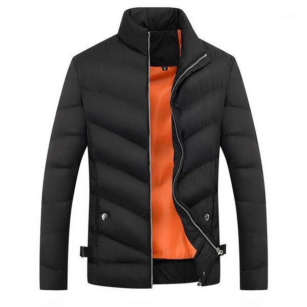 

winter jacket men warm up casual overcoat, cotton led winter jacket men's overcoat1, Tan;black