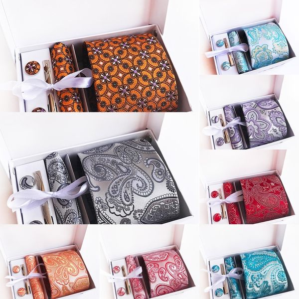 

3twh 2019 fashion men ties wedding neckties dot box style necktie male color for ties slim party navy accessories, Black;blue