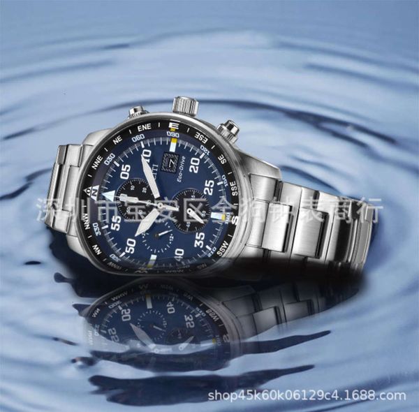 

multi black calendar time function second quartz running men's watch steel belt waterproof small three needle 2021, Slivery;brown