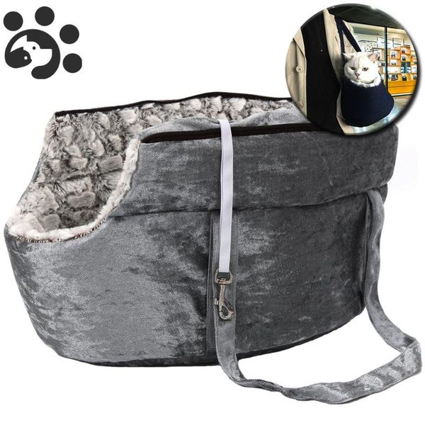 

cat carriers,crates & houses pets carrier for carrying bag backpack panier handbag cats travel plush bed puppy pet accessories