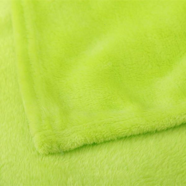 

towelwarm flannel fleece soft blankets 100*150cm solid bedspread plush winter summer throw blanket for bed sofa dh042685xf