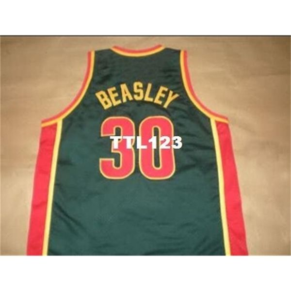 

age men #30 michael beasley oak hill high school high school college jersey size s-4xl or custom any name or number, Black
