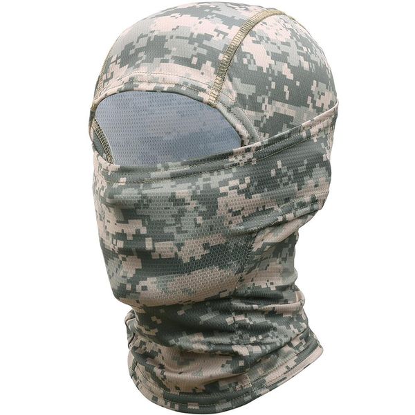 

jungle camouflage balaclava full face facecle велосипед велоспорт армия airsoft sport bike военные тактические пейнтбол ниндзя шляпа jllynt, Black