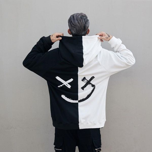 

new fashion hoodies men sweatshirt print hoodie men cool pullover hoodies men sweatshirts tracksuit drop shipping, Black