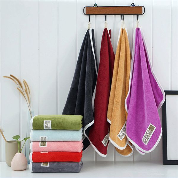 

40*80cm microfiber quick-dry bathroom towels bath towels soft dry towel kitchen absorbent towels