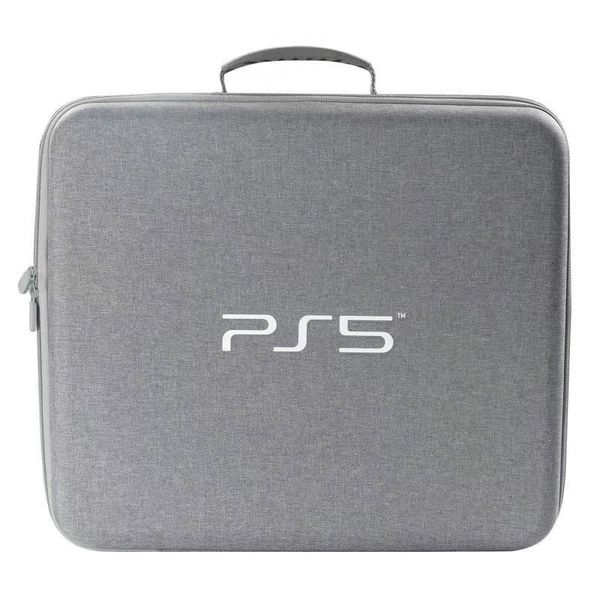 

travel storage handbag for ps5 console protective luxury bag adjustable handle bag for playstation 5 ps5 travel carrying case