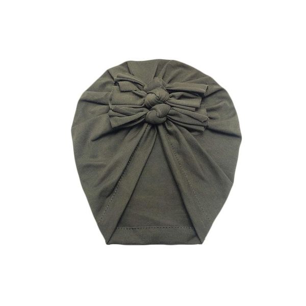 

baby headbands solid cotton turban headband for baby girls stretchy beanie hat headwear baby hairband faixa cabelo para bebe wmtzos, Slivery;white