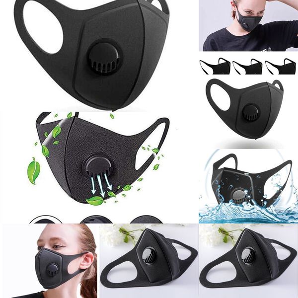 

shipblack sponge washable 3d mask winter dhl breathable face masks reusable dust a 4hr4 1mdvd