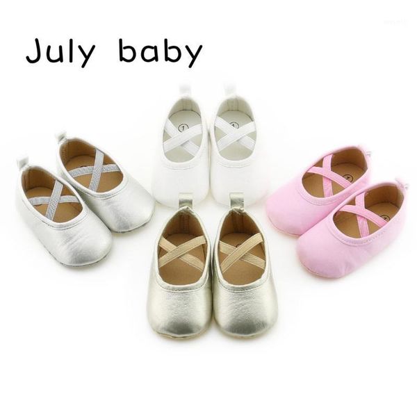 

first walkers july baby 0-1 years old soft bottom toddler shoes family leather1