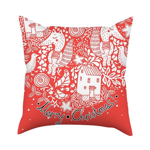 

christmas series decorative pillowcase santa printed cushion covers pillowcase cushions for sofa pillowcover cuscini decorativi bbyxvn