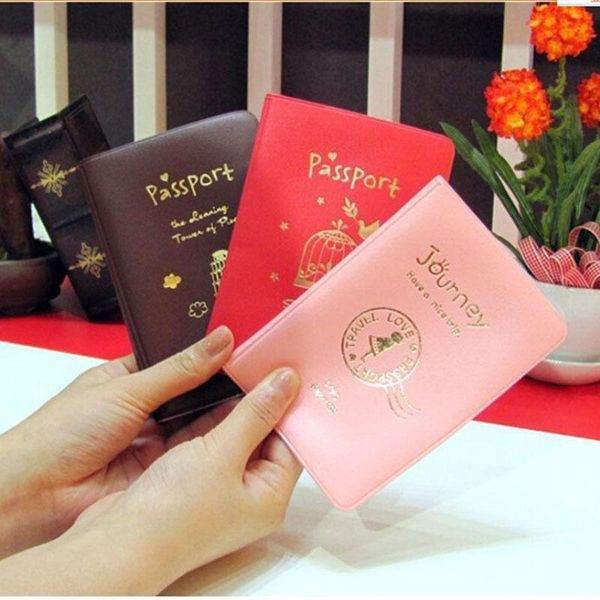 

passport cover women men pu leather cover on the passport id credit card holderbrand travel passport holder h bbyqak