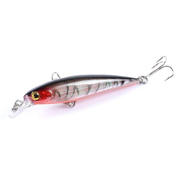 

1pcs quality 8-color classic laser minnow fishing lure 8.5cm/7.2glure bionic bait floating wobblers artificial floating sqcasr