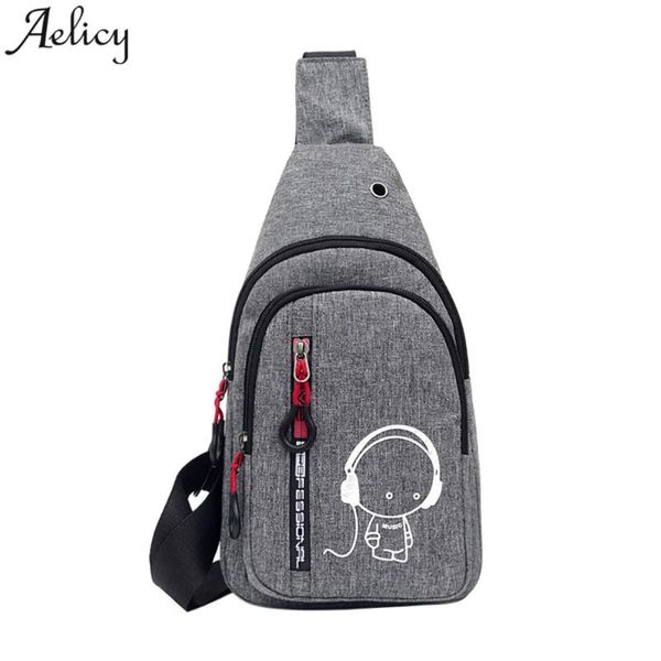 

aelicy bags for women 2020 cute cartoon oxford small chest bag ladies versatile korean style single shoulder bag messenger
