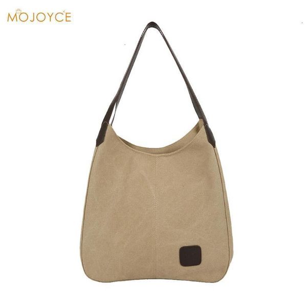 

portable canvas handbag totes travel outdoor women large capacity shoulder bags ladies fashion shoulder messenger bag